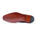 Black Wing Tip Semi Brogue Boot (UENT-MW-4|MIS/1)