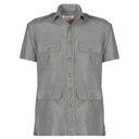 Men's Pure Linen Bush Coat (LIN-1121|CLR/HSL)