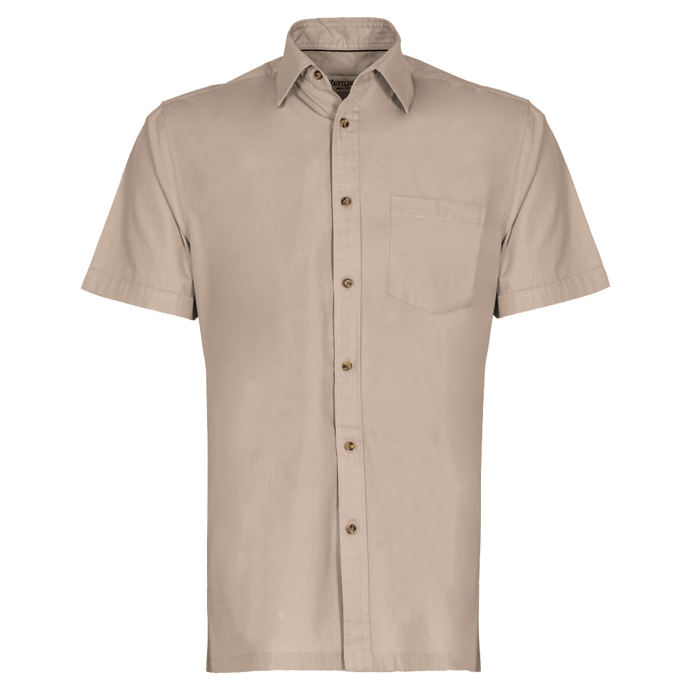 Men's Pure Cotton Bushirt (CTN-753|CLR/HSP)