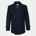 Men's Wool Blend Half Coat (BL-126|PCT)       