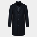 Men's Wool Blend Half Coat (BL-125|NCH)       