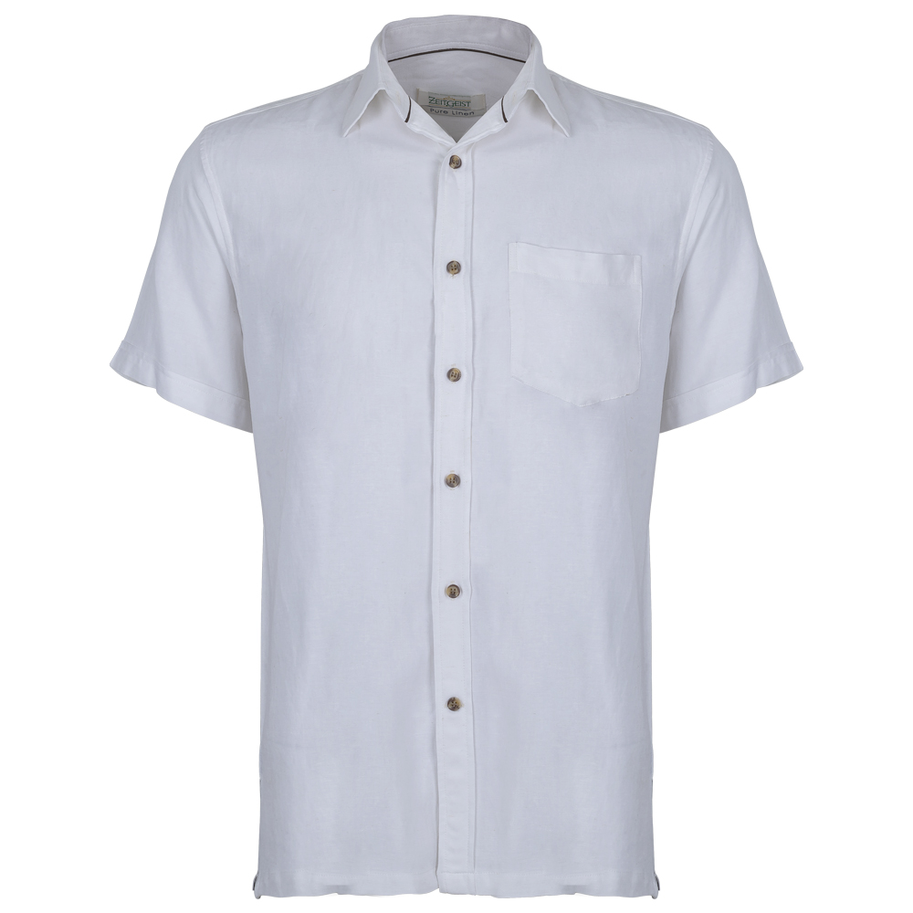 Men's Pure Linen Bushirt (LIN-1223|CLR/HSP)