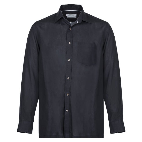Men's Pure Linen Bushirt (LIN-1131|CLR/FSL)