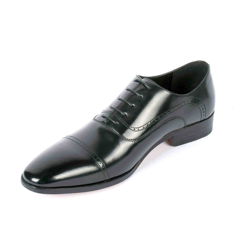 Black Patent Leather Quarter Brogue (UENT-MW-12|MIS/1)