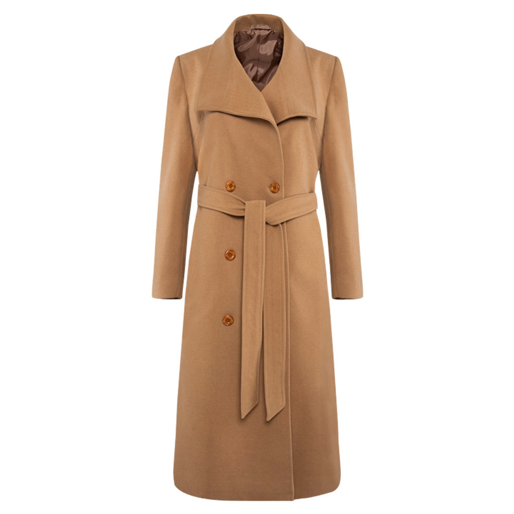 Women's Microfiber Over Coat (KNT-51|1665)       