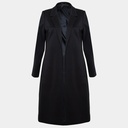 Women's Feather Form Over Coat (KNT-24|1122)       