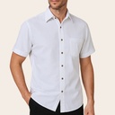 Men's Pure Linen Bushirt (LIN-1262|CLR/HSP)
