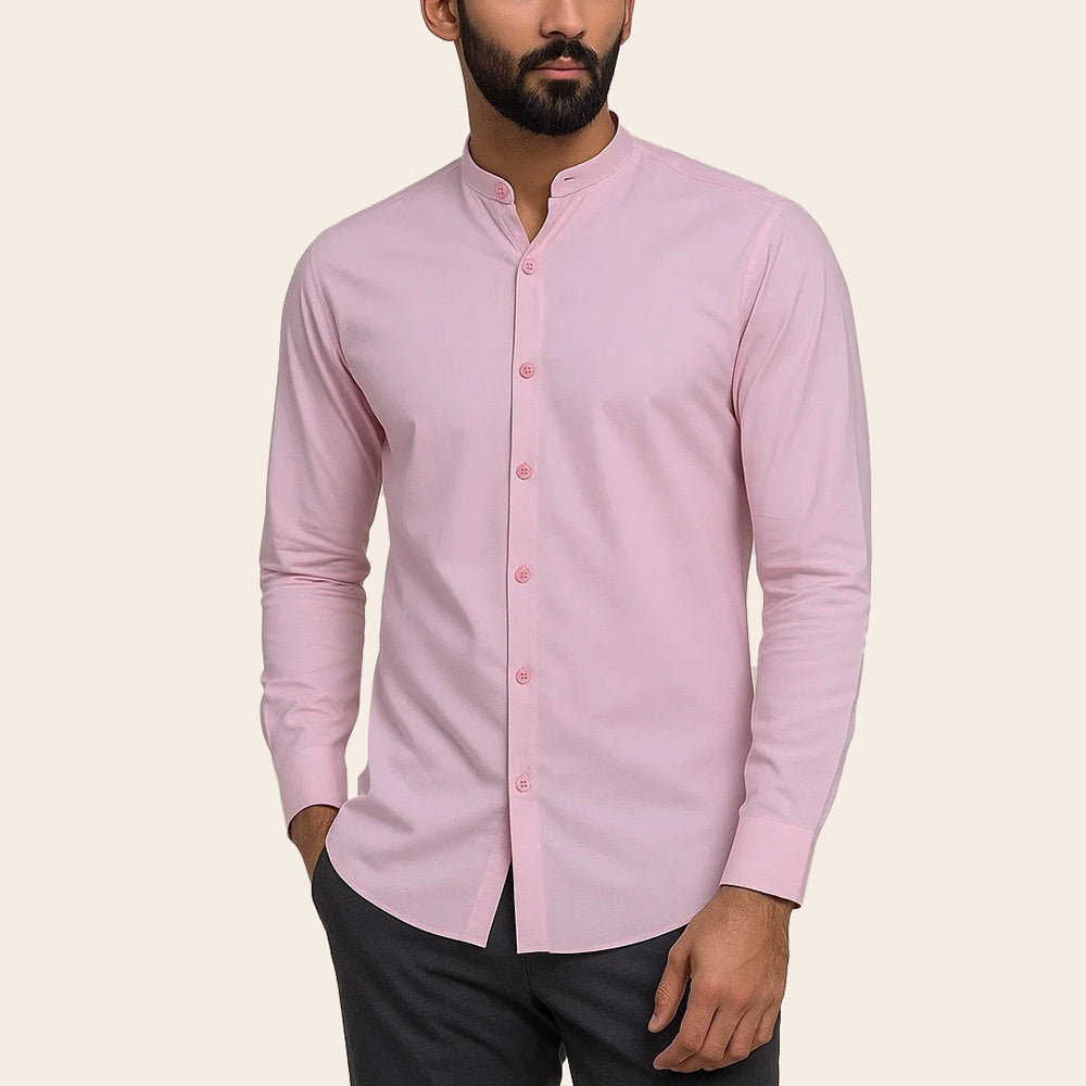 Men's Cotton Viscose Polyester Shirt (PKTBH-5|BND|FOLA)