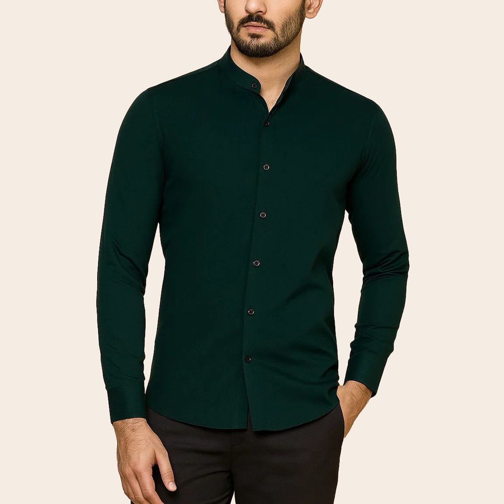 Men's Cotton Viscose Polyester Shirt (PKTBH-6|BND)        