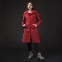 Women's Feather Form Half Coat (KNT-62|B1027)       