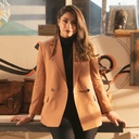 Women's Wool Rich Blend Jacket (STR-48|1677|FOLA)