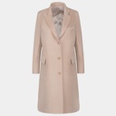 Women's Feather Form Half Coat (KNT-78|1802)       