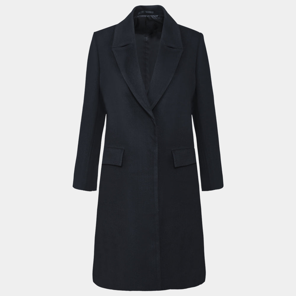 Women's Feather Form Over Coat (KNT-77|1801)       