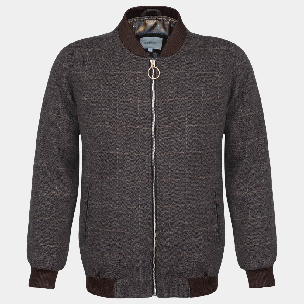 Men's Bomber Jacket (KNT-83|BR3)