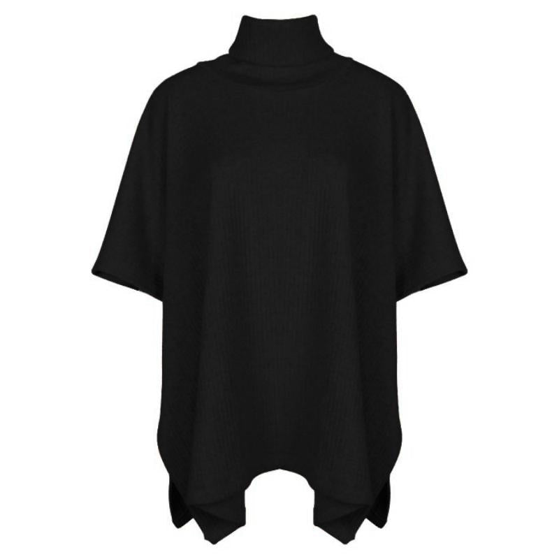 Women's Viscose Polyester Cape (KNSH-9|1545)        