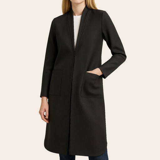 Women's Microfiber Half Coat (KNT-77|1663)       