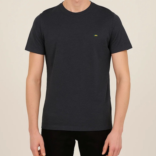 Men's Cotton Polyester Elastane T Shirt (CBJSH-5|SLM)       