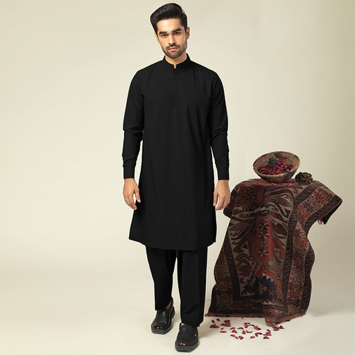 Men's Kameez Shalwar (RVLPSH-1|U3234/BND-CCF)