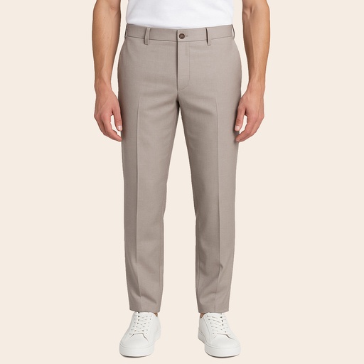 Men's Wool Rich Blend Trousers (STR-50|PTL)        
