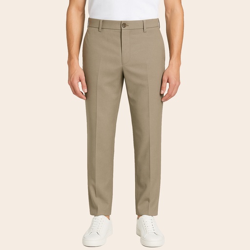 Men's Wool Rich Blend Trousers (STR-54|PTL)        
