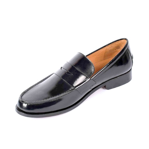 [UNI-2311] Black Patent Leather Penny Loafer (UENT-MW-2|MIS/1)