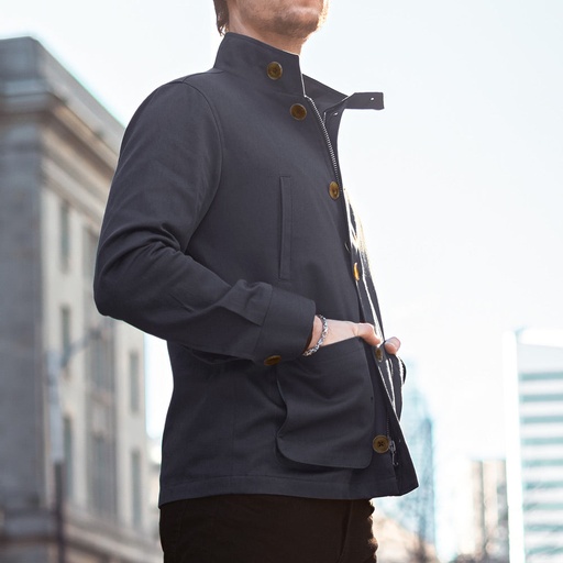 Men's Zipper Jacket (CTN-774|DRL)